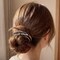 Wrapables Boho Hair Tie Bracelets for Women, No Damage Elastic Hair Bands, Hair Accessories for Thick and Thin Ponytails (20pcs), Orange Pink